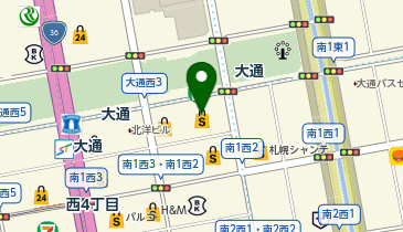 ショップハーバー(HABA) 【百貨店】丸井今井札幌本店の地図画像