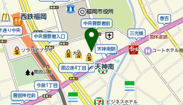 ショップハーバー(HABA) 【百貨店】大丸 福岡天神店の地図画像