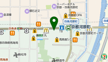 スノーピーク京都高島屋S.C.の地図画像