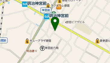 スノーピーク 表参道の地図画像