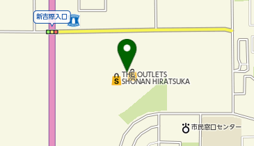 Snow Peak THE OUTLETS SHONAN HIRATSUKAの地図画像