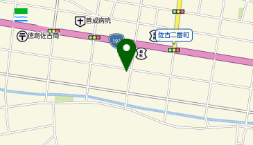 LAUNDRY QUEEN 佐古店の地図画像