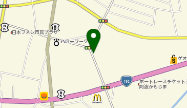 LAUNDRY QUEEN 鴨島中央店の地図画像