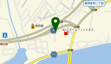 LAUNDRY QUEEN 新浜本町店の地図画像