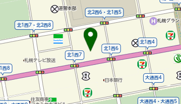 NTTアーバンバリューサポート 北海道オフィスの地図画像