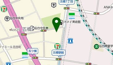 アーバンネット五橋ビルの地図画像