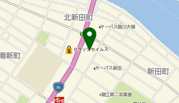 たも屋 潮江店の地図画像