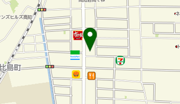 たも屋 高知インター店の地図画像
