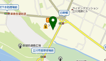 トイズキング西東京買取センターの地図画像