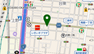 トイズキング東京買取センターの地図画像