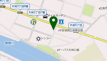 トイズキング広島買取センターの地図画像