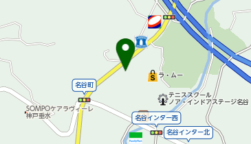 パールビュー名谷町の地図画像