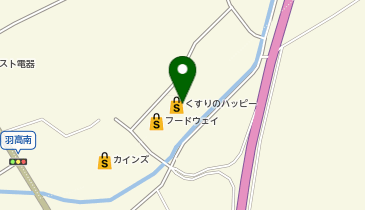 くすりのハッピー直方下境店の地図画像