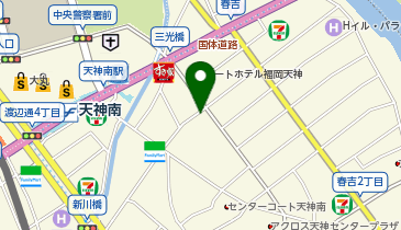 ドラッグ新生堂 天神南店の地図画像