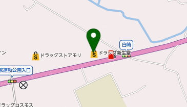 ドラッグ新生堂 有家店の地図画像
