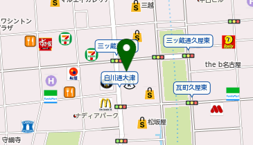ハリー・ウィンストン 名古屋店の地図画像