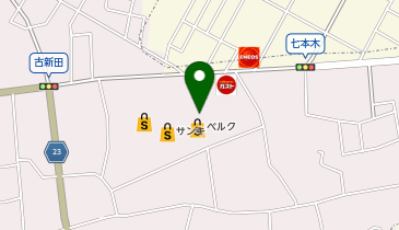 ファッション市場Sanki 上里店の地図画像