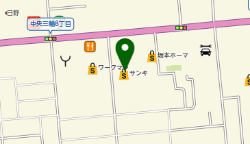 ファッション市場Sanki 北見店の地図画像