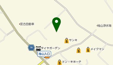 ファッション市場Sanki 宮古店の地図画像