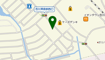 ファッション市場Sanki 吉川美南店の地図画像