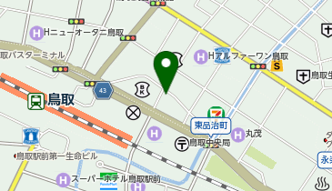 フルキャスト 鳥取営業課の地図画像