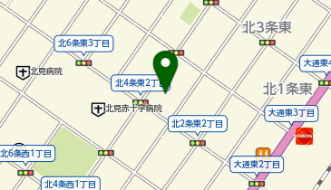 フルキャスト 北見営業課の地図画像