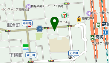 フルキャスト 高崎営業課の地図画像
