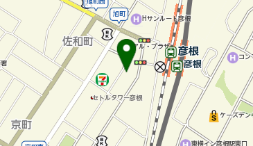 フルキャスト 彦根営業課の地図画像