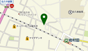 フルキャスト 佐久・軽井沢営業課の地図画像