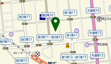 フルキャスト 帯広営業課の地図画像