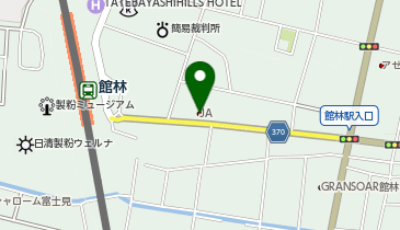 フルキャスト 館林営業課の地図画像