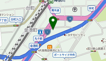 フルキャスト 横浜営業課の地図画像