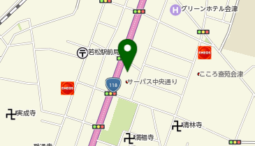 フルキャスト 会津若松営業課の地図画像