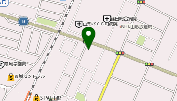 フルキャスト 山形営業課の地図画像