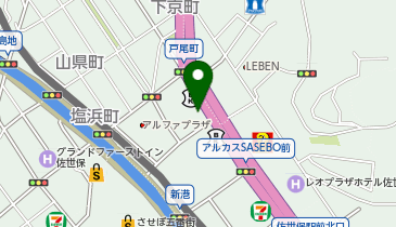 フルキャスト 佐世保営業課の地図画像