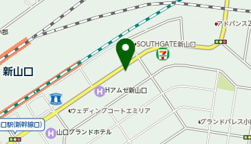 フルキャスト 山口営業課の地図画像