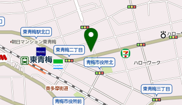大和ハウス工業 青梅出張所の地図画像