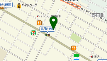 大和ハウス工業 刈谷出張所の地図画像