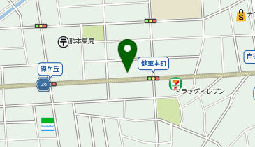 大和ハウス工業 熊本支店の地図画像
