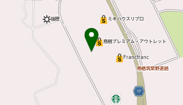 Gap Outlet 鳥栖プレミアム・アウトレットの地図画像