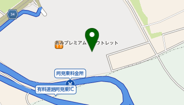 Gap Outlet あみプレミアム・アウトレットの地図画像
