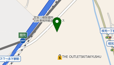 Gap Outlet ジ・アウトレット北九州の地図画像