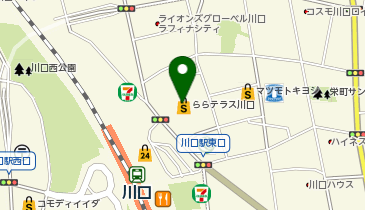 神戸コロッケ ららテラス川口店の地図画像
