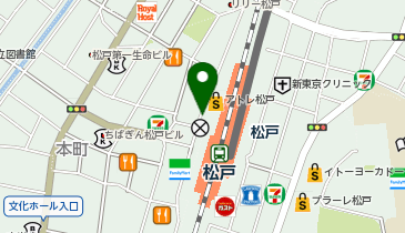 グリーン・グルメ アトレ松戸店の地図画像