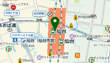 RF1 エスパル仙台店の地図画像