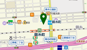 グリーン・グルメ 錦糸町テルミナ店の地図画像