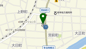 あいち銀行 多治見支店の地図画像