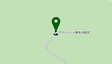 アパリゾート栃木の森ゴルフコースの地図画像