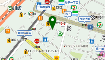 大黒屋ブランド館 川崎店の地図画像