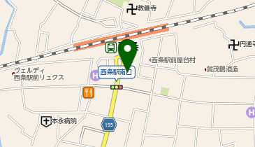 大黒屋 質東広島西条駅前店の地図画像